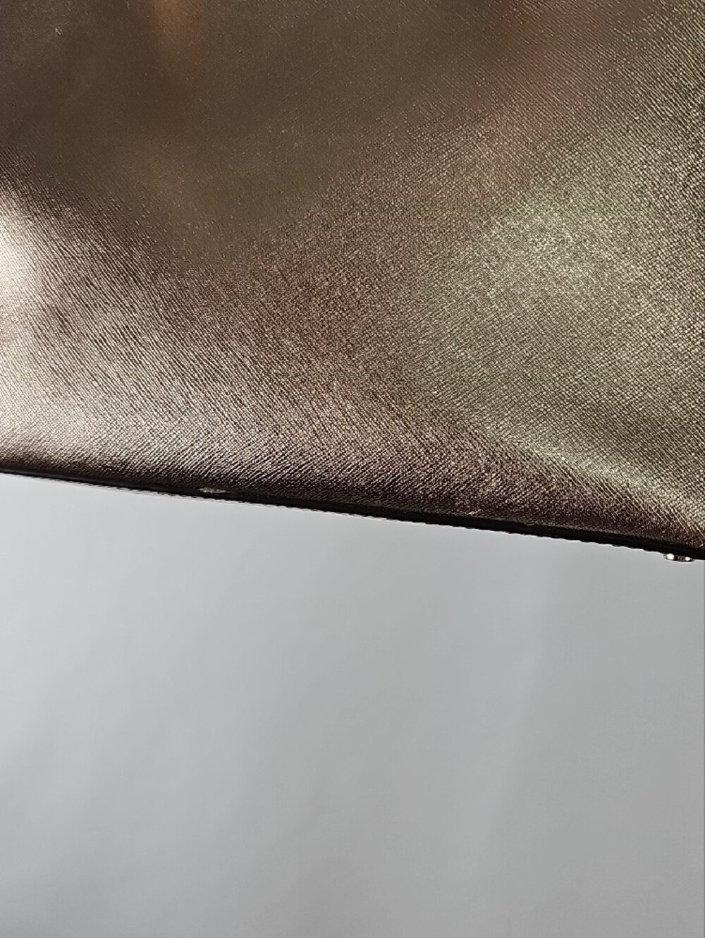 kate spade Metallic Rose Gold Dome Satchel Handbag - Picture 13 of 13